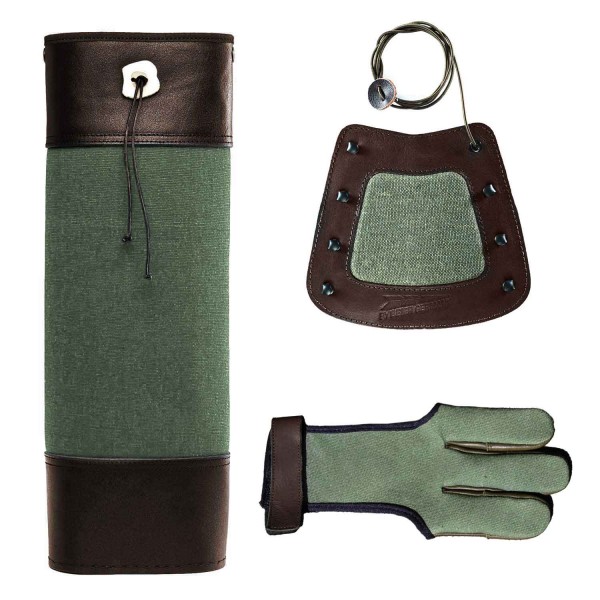 Back Quiver Set Green All-In