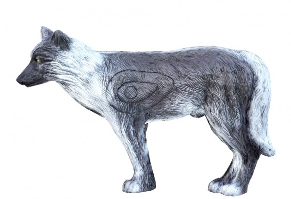 Leitold 3D Tier Wolf laufend