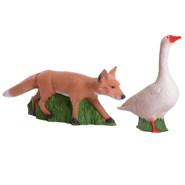 3D Tier Set: Fuchs du hast die Gans gestohlen
