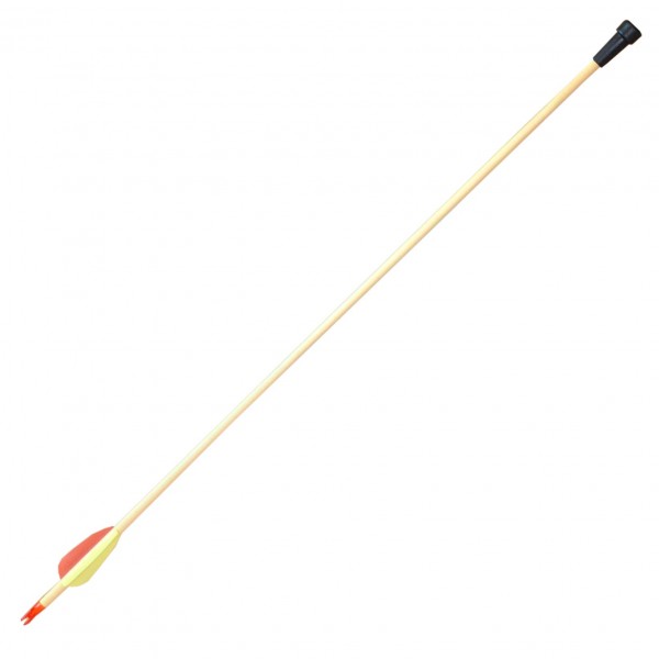 Wooden arrow Motega 27 inches with rubber blunt
