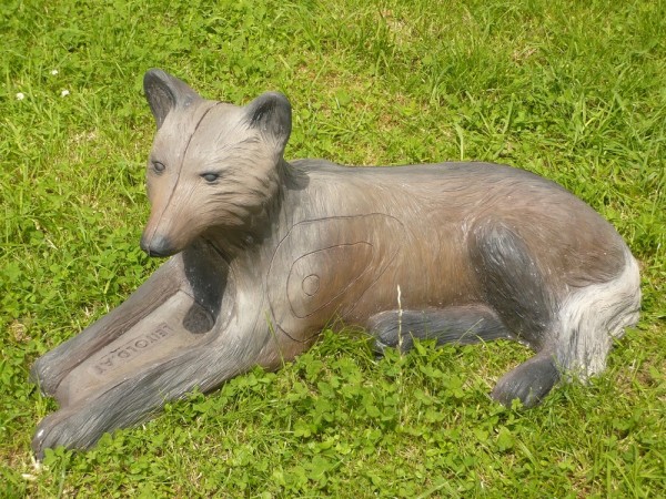 Leitold 3D Tier Wolf liegend