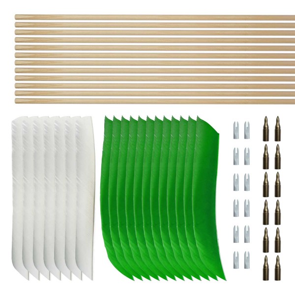 Construction Set for Arrows: White/Green