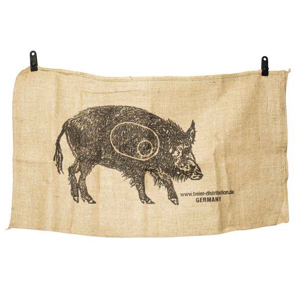 Target shooting - sack of wild boar