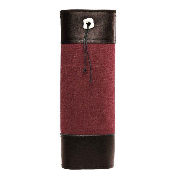 Back Quiver Burgundy Cotton & Leather