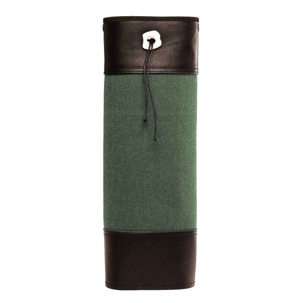 Back Quiver Green Acer Cotton & Leather