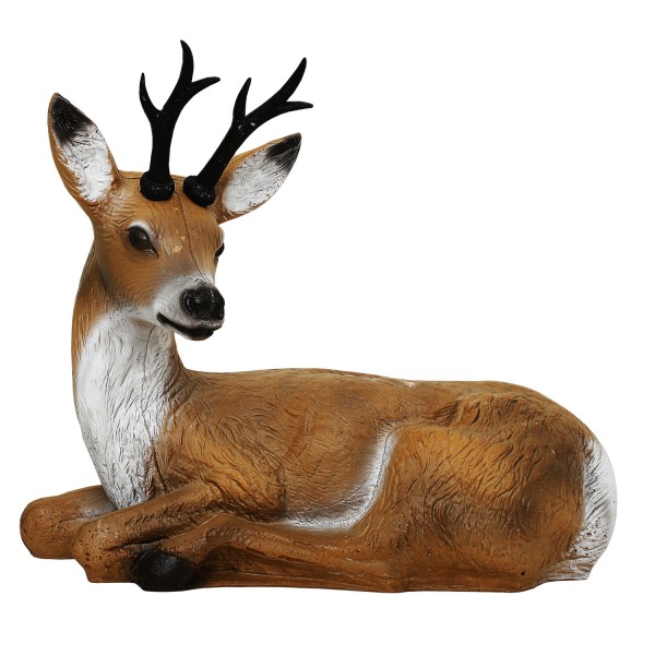 3D Tier Franzbogen Rehbock, liegend