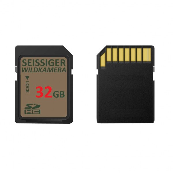 SDHC-Speicherkarte 32GB für Seissiger Wildkamera