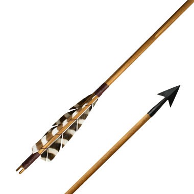 Medieval arrow - small hunting bodkin