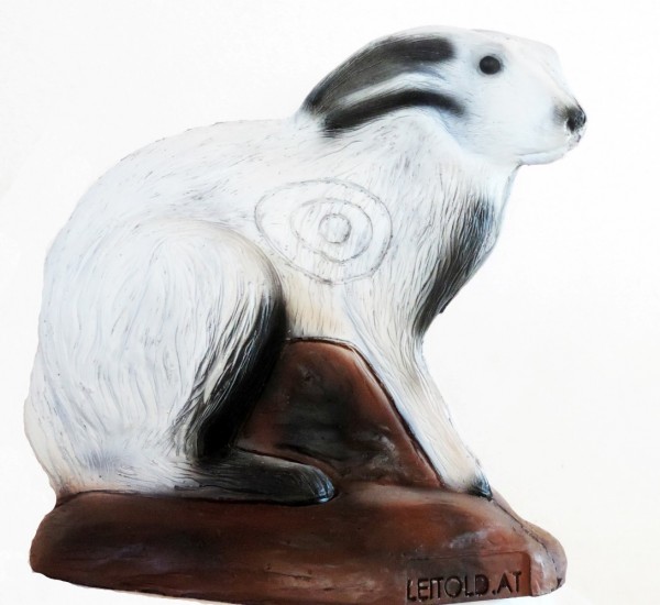 Leitold 3D Target Sitting Alpine Hare
