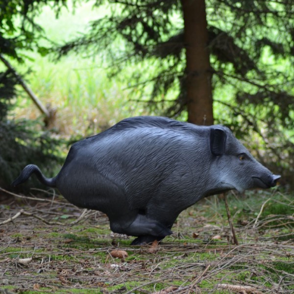 3D Tier Naturfoam flüchtendes Wildschwein