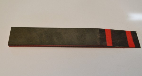 Wedge for limbs red / black 280 x 45 x 10 mm