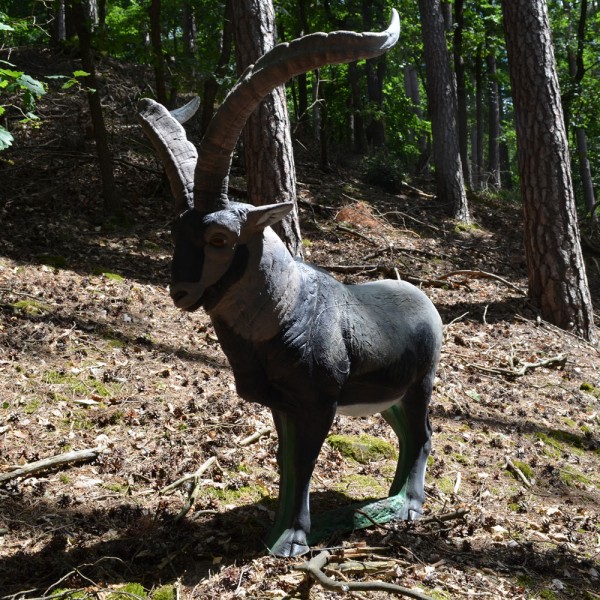 3D Tier Naturfoam Steinbock