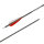 Standard Warrior carbon arrow v. Gold Tip with 4 inch natural fletching Spine value 500 - maximum 30 inches (7.4 gpi)
