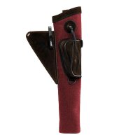 Seitenköcher Set Burgund M mit RH Seitenköcher