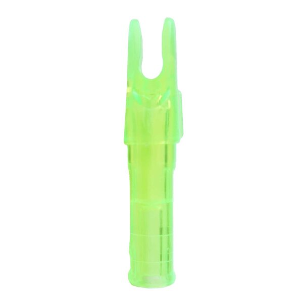 Gold Tip Push in Nocke .246 fluorescent green