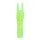 Gold Tip Push in Nocke .246 fluorescent green