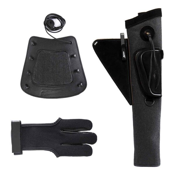 Side Quiver Set Black XL with RH Quiver