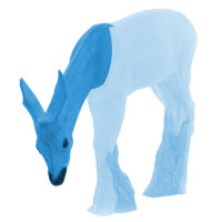 IBB 3D Tier Rehkopf äsend Pandora