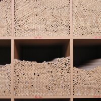 5/16 Premium Fichtenholzpfeilschaft Handgespined 26 - 30 lbs