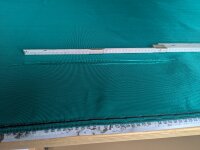 Pfeilfangnetz grün, Reste - wie Neu extra stark 3 Meter hoch 2,0 Meter breit -  mit einen Webfehler