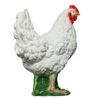 IBB 3D Tier Henne Weiß