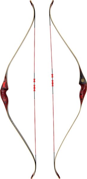 Recurvebow Little Hawk 42 inch 20 lbs Red