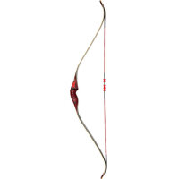 Recurvebogen Little Hawk 42 Zoll 17 bis 20 lbs RH Rot