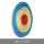 Traditional Target of Poly Straw 40 x 3,5 cm