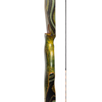 Unikat Jagdrecurve Ranger Green Flame RH 30 lbs