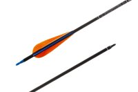 Carbon Arrow Frontier with 4 inch natural feathers Spine...
