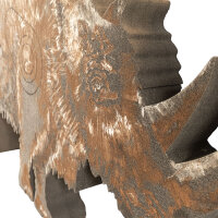 3D Ethafoam Target Woolly Rhinoceros right looking [Freight Shipping]