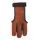Schießhandschuh Orange Baumwolle & Leder