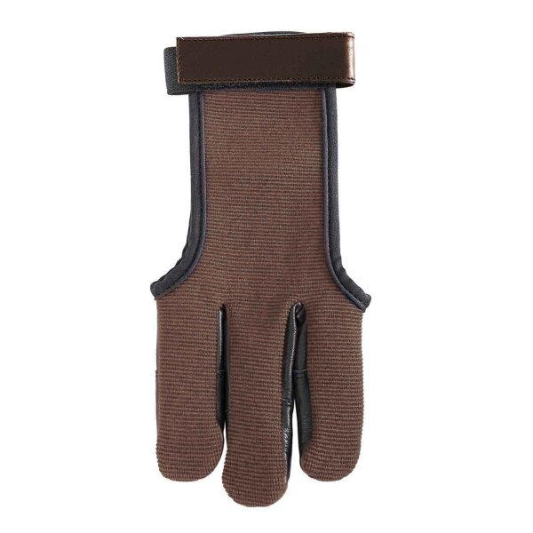 Schießhandschuh Brown Baumwolle & Leder