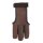 Schießhandschuh Brown Baumwolle & Leder