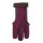 Schießhandschuh Brombeere Baumwolle & Leder XL