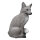 IBB 3D Tier Iberischer sitzender Fuchs
