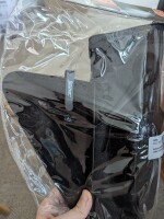 Second Choice Side quiver Black cotton & leather...