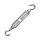 Turnbuckle M6, galvanized