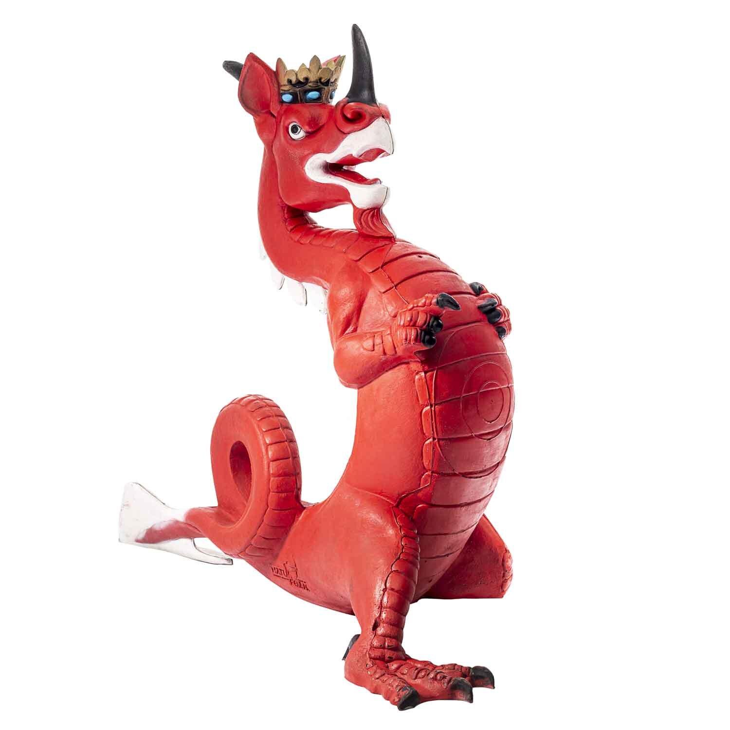 Feelyou Duschvorhang Mit 3D-Drachen-Motiv – Wasserdicht, Inkl. 12 Haken, Fürs Badezimmer (183x183 Cm)