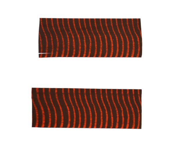 Whiskers - Sehnengeräuschdämpfer 1 Paar Farbe Braun mit rot 81