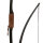 Langbogen Rattan Marksman 50 Zoll, braun gebeizt Zuggewicht 25 lbs