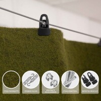 Green Nature Pfeilfangmatte Arrow Safe 3 Meter hoch 2 Meter Breit