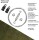 Green Nature Pfeilfangmatte Arrow Safe 3 Meter hoch 2 Meter Breit
