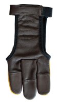 Shooting glove Honey cotton & leather size XL