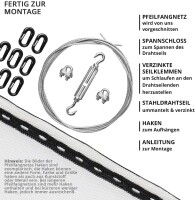 Kostengünstiges Pfeilfangnetz weiß, für entspanntes Schießen inklusive Zubehör Größe 2 Meter breit - 2,7 Meter hoch