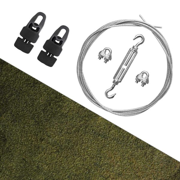 Green Nature backstop mat Arrow Safe 2 m high Size 1 meter wide - 2 meters high