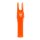 Pack of 12 Gold Tip Push in Nock .246 Color Gold Tip Nock Fluorescent Orange