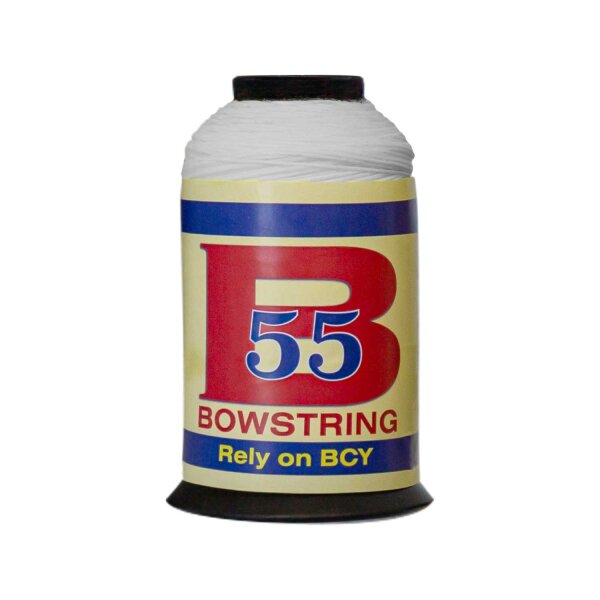 BCY Sehnengarn B55 1/4 lbs Spule Farbe Weiß