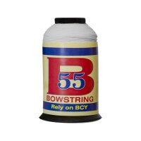 BCY Sehnengarn B55 1/4 lbs Spule Farbe Weiß