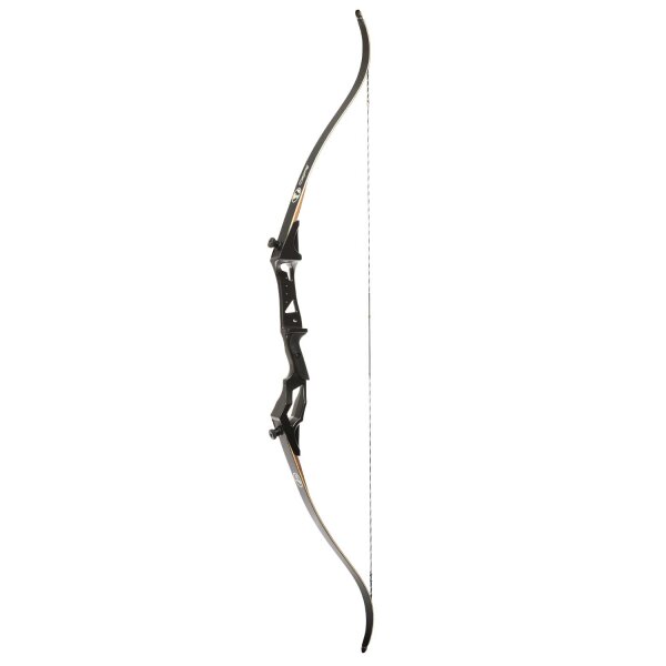 TD Recurve Osprey RH 58 Inch Draw Weight Black - 30 lbs